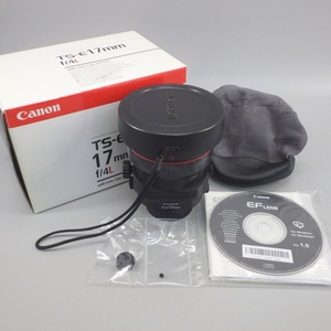 1円〜 Canon キヤノン TS-E 17mm F4 L レンズ ※動作未確認 現状品 レンズ 312-2621107【O商品】