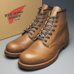 MG1338//アメリカ製*レッドウイング/REDWING*＃9161/6インチラウンド/TYPE B/プレーントゥ/レースアップブーツ/革靴/茶/ブラウン