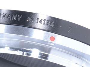 【Y166】LEITZ WETZLAR GERMANY 14134 - 2 ( Extension Rings 14134 - Two part ring ) 年式相応
