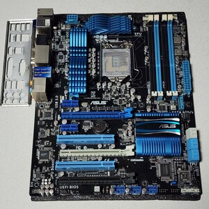 ASUS P8Z68-V/GEN3 IOパネル付属 LGA1155 ATXマザーボード 第2・3世代CPU対応 最新Bios 動作確認済 PCパーツ