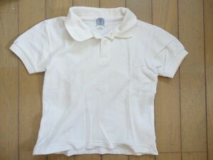 Jプレス★白いポロシャツ お受験お教室★100