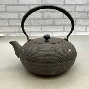 【V-27】 南部鉄器 鉄瓶 急須 あられ 茶道具 茶器 やかん 伝統工芸 