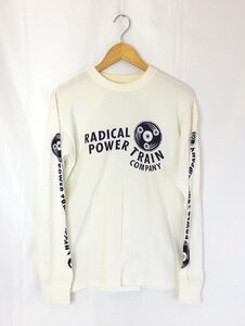 JOE McCOY ジョーマッコイ RADIAL POWER TRAIN COMPANY ロングスリーブTシャツ 長袖Tシャツ サイズ：L カラー：ホワイト