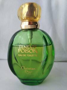 クリスチャンディオール　　TENDER POISON １００ｍｌ　　残量約７割？　Christian Dior　中古　無料匿名配送　