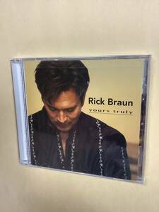 送料無料 RICK BRAUN「YOURS TRULY」輸入盤 新品未開封品