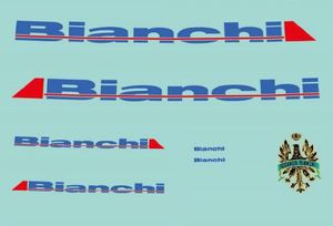 Bianchi ビアンキ フレーム用デカール クロモリ(#880)