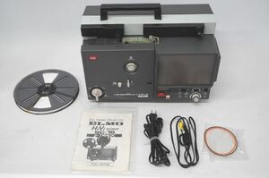 【5-30】 ELMO エルモ HiVision SC-18 2-TRACK 映写機 8mm SOUND PROJECTOR プロジェクター 取扱説明書付 昭和レトロ 当時物 現状品