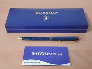 14839　ウォーターマン　シャーペン　シャープペンシル　ブルー　筆記確認OK　包装無しで発送
