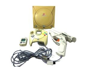 【ジャンク品】SEGA/セガ Dreamcast/ドリームキャスト HKT-3000 本体 コントローラー レトロ ゲーム機器 (48556KS5)