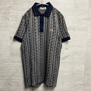 FRED PERRY × Casely Hayford フレッドペリー×ケイスリーヘイフォード ポロシャツ sizeS グレー系【中目黒B11】