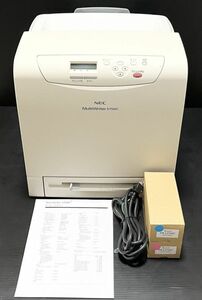 【極上美品★総印刷枚数2651枚】NEC MultiWriter 5750C レーザープリンタ PR-L5750C A4 日本電気 カラーマルチライター PR-5700C の兄弟機