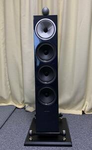 B&W 702 S2 Signature Midnight Blue Metalic スピーカーペア スピーカーベース付