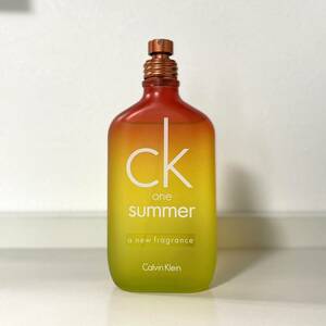 送料無料　カルバン クライン シーケーワン サマー オードトワレ 2007 100ml * Calvin Klein CK ONE SUMMER カルバンクライン 香水　メンズ