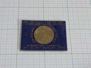 ジャマイカ　5シリング　コモンウェルズ　記念硬貨　