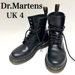 極美品 Dr.Martens ドクターマーチン JADON 厚底 レースアップ 8ホール イエローステッチ UK4