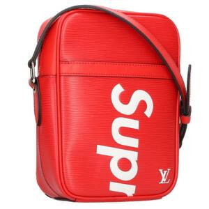 シュプリーム ルイヴィトン SUPREME LOUISVUITTON 17AW LV Danube PM サイズ:PM エピレザーショルダーバッグ 中古 SB01