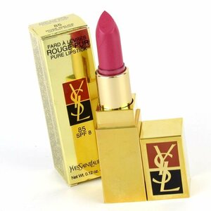 イヴ・サンローラン 口紅 ルージュピュール クチュール 85 ROSE MALICE 未使用 ダメージ有 レディース YVES SAINT LAURENT