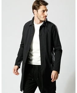 wjk stain collar coat ステンカラーコート 黒 Sサイズ 完売品 新品未使用品