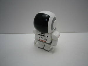 「ホンダ アシモ マスコットフィギュア HONDA ASIMO」【送料無料】未使用「おとうさんのおもちゃ箱」00100318