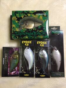 deps EVOKE4.0 デプス イヴォーグ4.0 NORIES ノリーズ SHOT STORMY MAGNUM ショットストーミーマグナム BoogieBACK ブギーバック 5点セット