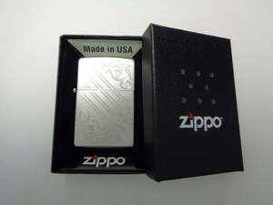 ZIPPO ジッポ 唐草 アラベスク つや消し シルバーカラー 喫煙具 禁煙グッズ 未使用品 管理ZI-87-LP