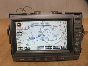 動作品保証付/V1806/トヨタ純正　86100-28030　エスティマ ACR50 HDDナビ　CD・DVD・MD再生OK　本体のみ