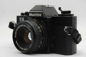 【返品保証】 マミヤ Mamiya ZE Quartz ブラック Mamiya-Sekor E 50mm F2 ボディレンズセット v847