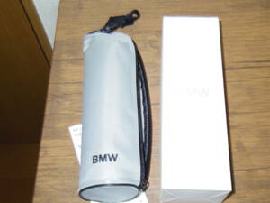 新品・BMWオリジナル商品・ケース付き・ステンレス製2重真空ボトル　0.35リットル