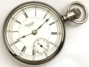 1890年製◆WALTHAM Appleton,Tracy&Co. 大型18S 15石 Gr,A.T.&Co. ウォルサム大型懐中時計◆