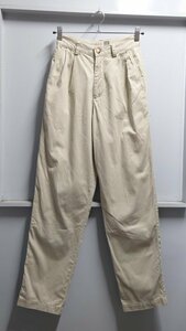 00’s GAP KHAKIS “WOMEN’S classic fit” ツータック チノ パンツ ベージュ サイズ1 2000年代