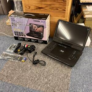 1000円スタート【稼動品】アグレクション 12PB Superbe 11.6インチ ポータブルブルーレイプレーヤー 中古