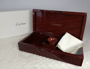 【美品】Cartier カルティエ ウッドケース ウォッチ/ジュエリーボックス 