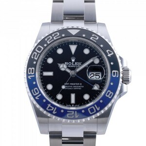 ロレックス ROLEX GMTマスターII 126710BLNR ブラック/ドット文字盤 新品 腕時計 メンズ