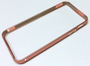 iPhone SE/5s/5 用 アルミ製バンパー(ピンク)