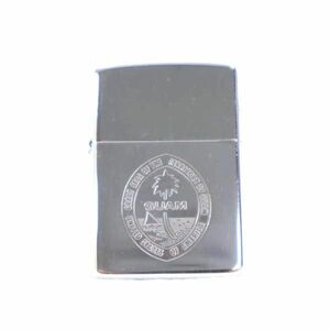 ジッポー 90s 1992年 USA製 GUAM オイルライター シルバー ZIPPO メンズ 221111