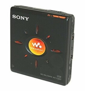 SONY　ソニー　MZ-E500-B　ブラック　ポータブルMDプレーヤー　MDLP対応　 (中古品)