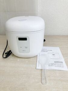 美品★simplus シンプラス マイコン式 4合炊き炊飯器 SP-RCMC4-WH 炊飯器 温度センサー付き 保温機能 ヨーグルト ケーキ スープ お粥