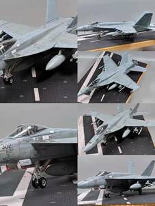 1/48 アメリカ海軍 F/A-18E スーパーホーネット 組立塗装済完成品