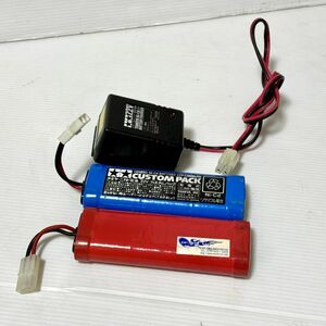 タミヤ Ni-CD 7.2V ニカドバッテリーと充電器のセット