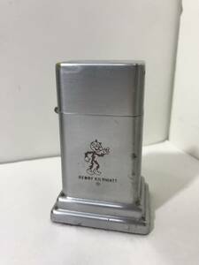 【Zippo】REDDY KILOWATT レディーキロワット1954-69年製 4thバークロフト 卓上ジッポー