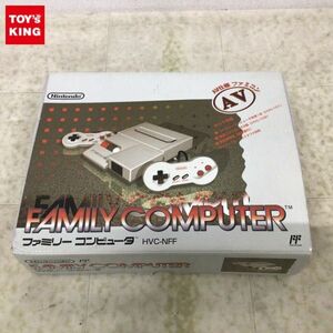 1円〜 欠品 ニンテンドー ファミリーコンピュータ HVC-101 AV仕様 ニューファミコン