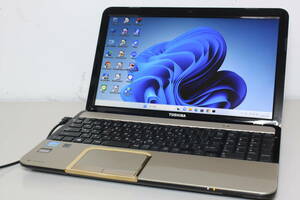 ノートパソコン 東芝/dynabook/T552/58GK/Win11/Intel Core i7/SSD512GB/メモリ8GB/ノートPC ⑥