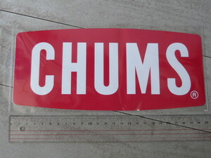 CHUMS Logo L CH62-1058 新品 チャムス ステッカー 防水素材