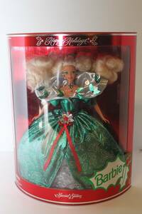 Happy Holidays 1995 Barbie Special Edition #14123 NIB W/ornament 海外 即決