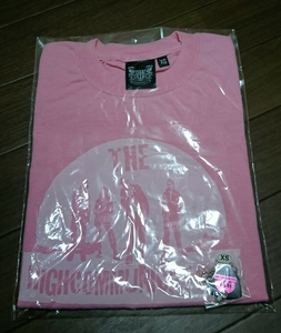 GLAY　JIROプロデュースツアーTシャツ　2003年 HIGHCOMMUNICATIONS　ピンク XS　新品未開封　ピック付き　バンドTシャツ　ジロウ