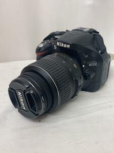 Nikon◆デジタル一眼カメラ D5200 18-55 VR レンズキット [ブラック]