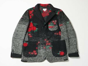 FWK BY ENGINEERED GARMENTS　エンジニアドガーメンツ　3Bジャケット　正規品　サイズ1　ウールジャケット　ブレザー　花柄　ネペンテス