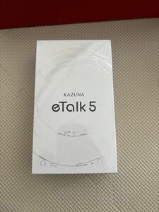 TAKUMI JAPAN 翻訳機KAZUNA eTalk 5 ブラック 新品未開封