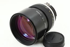 美品◆NIKON ニコン Ai-s NIKKOR 135mm F2◆明るい単焦点レンズ/A1229