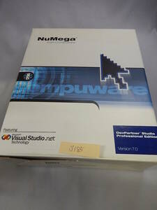 J185#中古 NuMega　from Compuware DevPartner Studio Professional Edition Version 7.0 visual studio .net 開発　支援　ツール